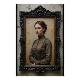 Póster Retrato do Trabalhador Resiliente