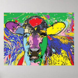 Póster Retrato do vitelo 4