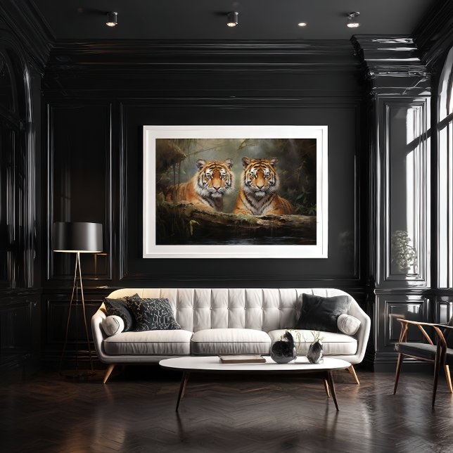 Poster Retrato dos Cubs Tiger (Criador carregado)