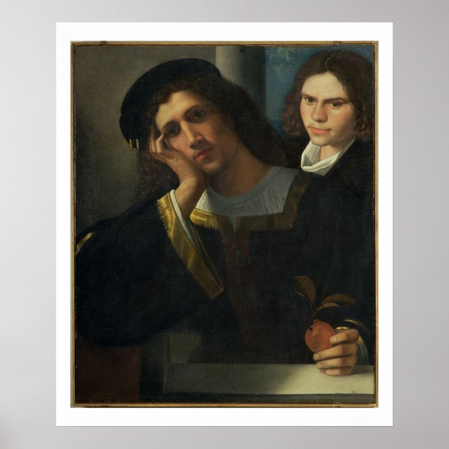 Poster Retrato duplo, c.1502 (Frente)