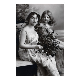Póster Retrato eterno de Mãe e Filha