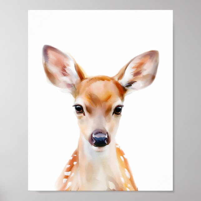 Poster Retrato Fawn (Frente)