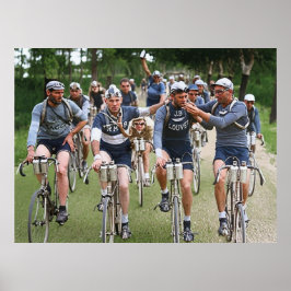 POSTER RETRATO INTIMADO DA TURA DE FRANÇA DE 1920