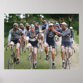 POSTER RETRATO INTIMADO DA TURA DE FRANÇA DE 1920