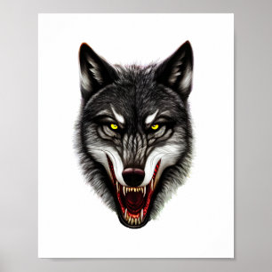 Poster Retrato legal do Lobo