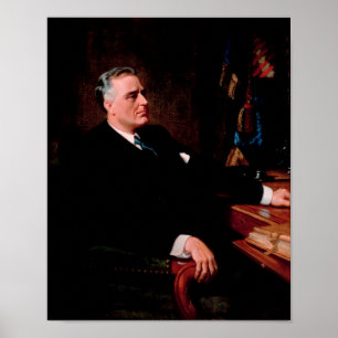 Poster Retrato oficial FDR