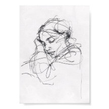 Retrato para Mulher Elegante - Premium