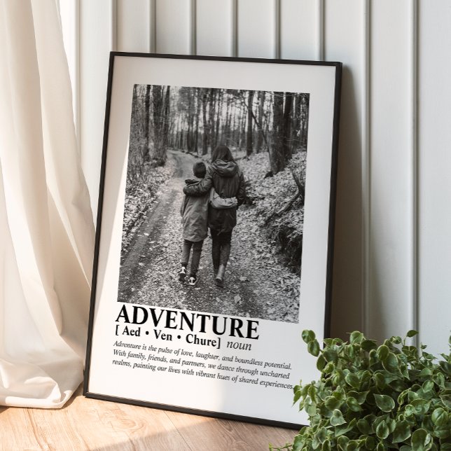 Poster Retrato Personalizado da Família de Fotografias de (Criador carregado)