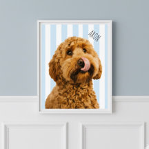 Retrato Personalizado de Cachorro | Foto de Animal