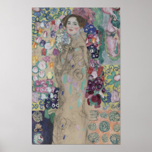 Poster Retrato póstumo de Ria Munk por Gustav Klimt