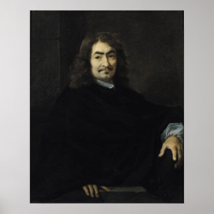 Poster Retrato, presumido ser Rene Descartes