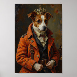 Poster Retrato Real de Jack Russell Terrier