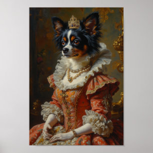Poster Retrato Real do Papillon