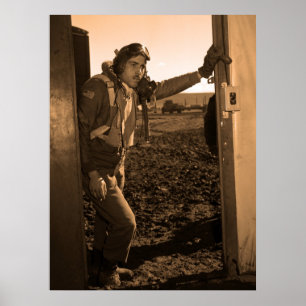 Póster Retrato reforçado de Edward M. Thomas