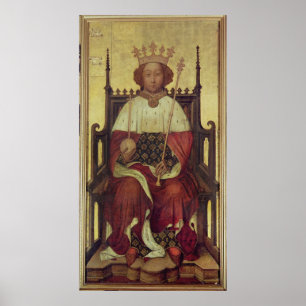 Póster Retrato Richard II 'o Westminster Portrait