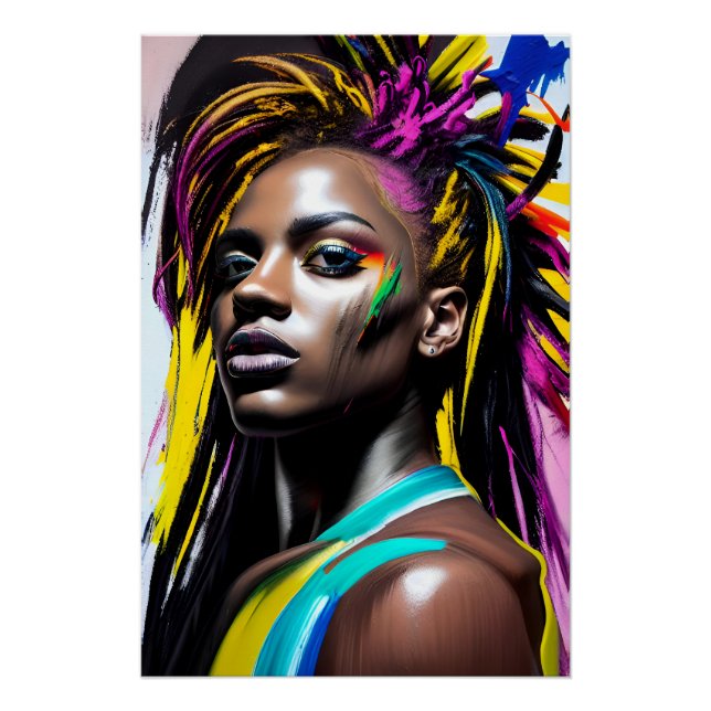 Póster Retrato surreal (Frente)