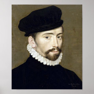 Póster Retrato Villeroy renascimento