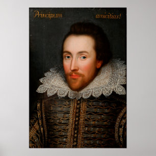 Poster Retrato William Shakespeare de Cobbe