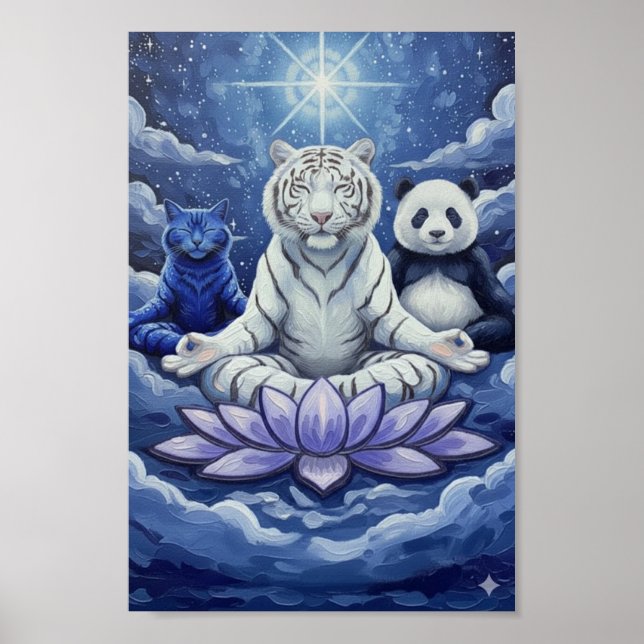 Poster RetratoDeAnimalZen (Frente)