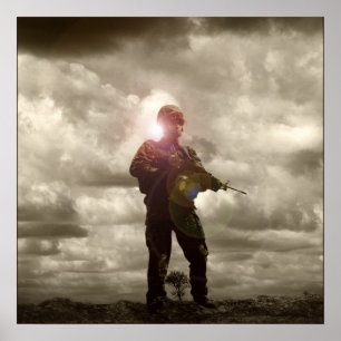 Póster Retratos de Airsoft: Tanque