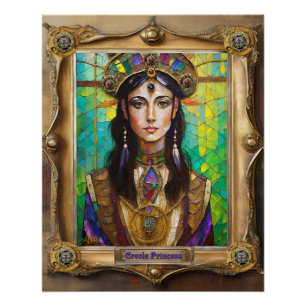 Póster Retratos do Reino do Mardi Gras - A Princesa Criou