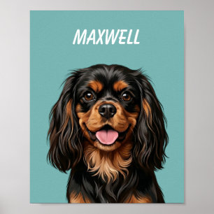 Poster Retratos Personalizados de Animais de Estimação Us
