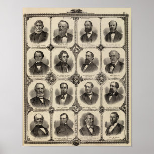 Póster Retratos POR EXEMPLO do oleiro, Delano T Smith