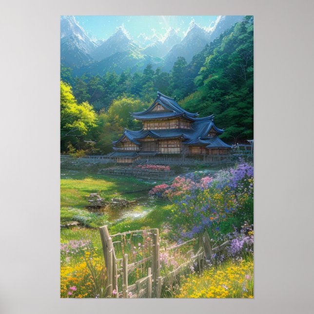 Poster Retretar para o campo (Frente)