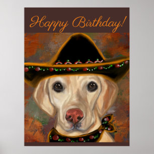 Poster Retriever Labrador   