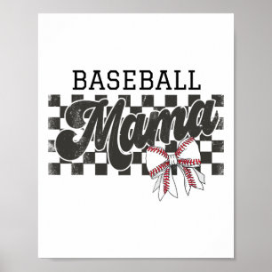 Poster Retro Bysebyll Mama Verificada Bysebyll Para A Mãe