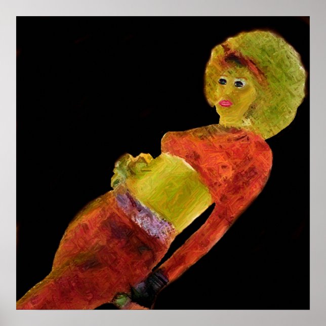 POSTER RETRO DANCER (Frente)