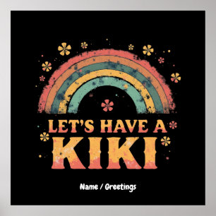 Poster Retrô de Gênero LGBT Trans Engraçado "Vamos tem Ki
