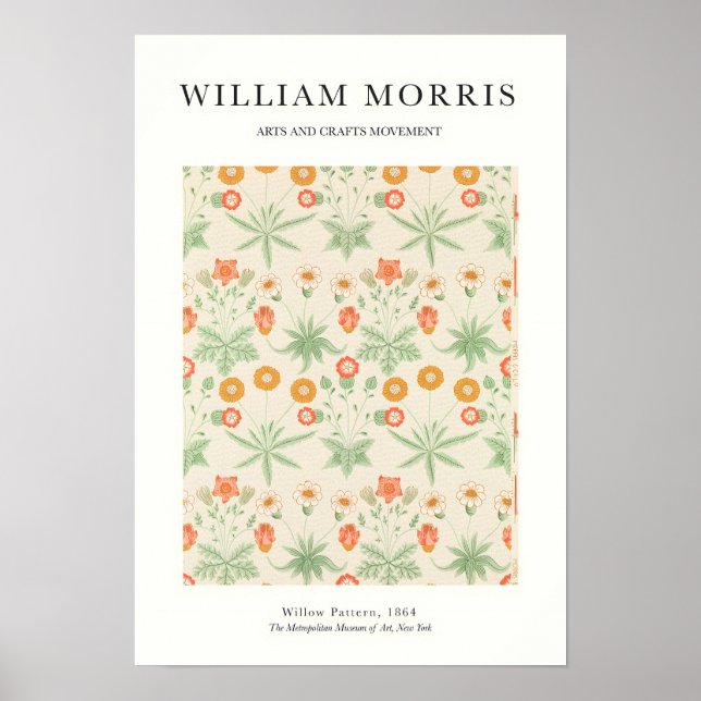 Poster Retro Flower (Frente)