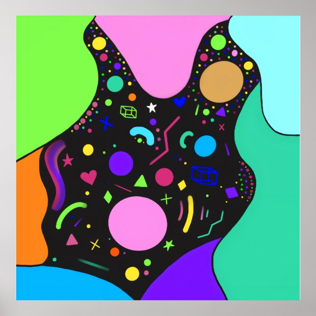 Poster Retro Funky (Frente)