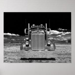 Poster Retro Kenworth Frontal (edição nº 2)