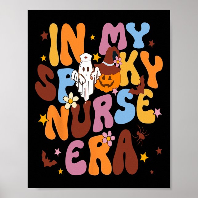 Poster Retro Na Minha Enfermeira Estranha Era Engraçada E (Frente)