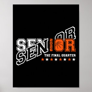 Poster Retro Senior 2026 O Último Trimestre Esboço Cl De