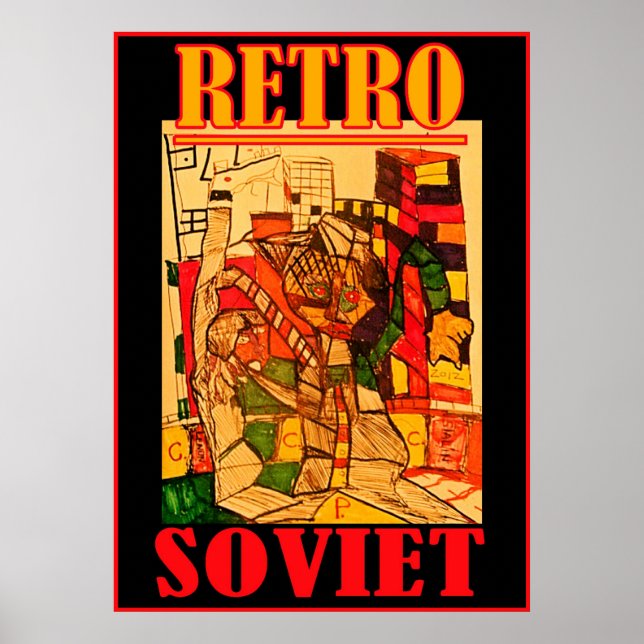 PÓSTER RETRO SOVIET (Frente)