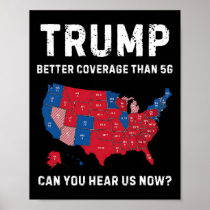 Poster Retro Trump Melhor Cobertura Do Que 5g Você Pode O