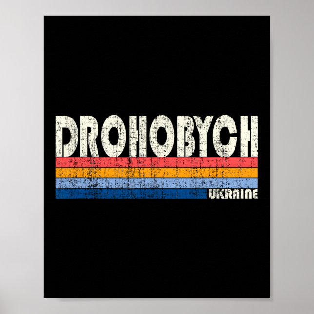 Poster Retro Vintage 70s 80s Style Droho  (Frente)