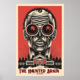 Poster Retro vintage Filme de horror