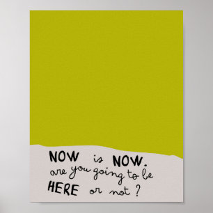 Poster Retro Wall Art, Quote art impressão, Retro Color I