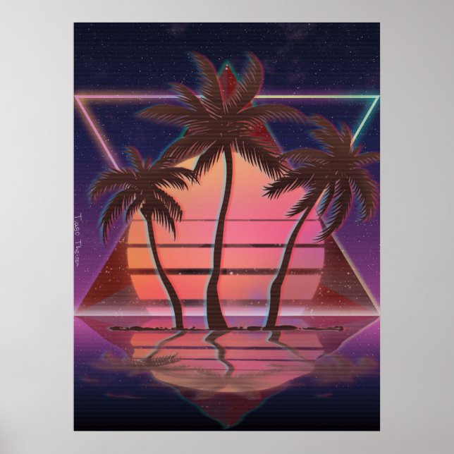 Poster Retrowave (Frente)
