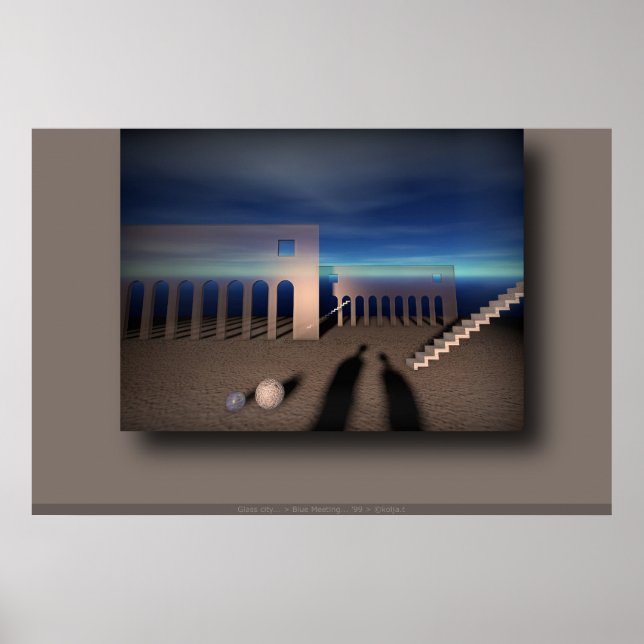 Póster Reunião Azul... (Frente)