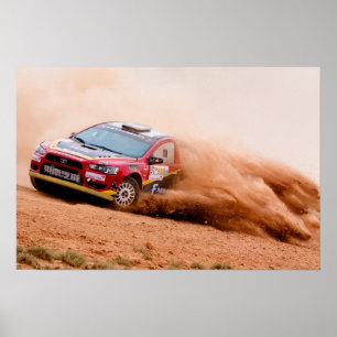 Póster Reunião China, Mitsubishi Evo