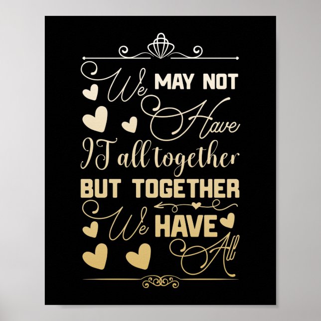 Poster Reunião da Família Talvez não tenhamos tudo (Frente)