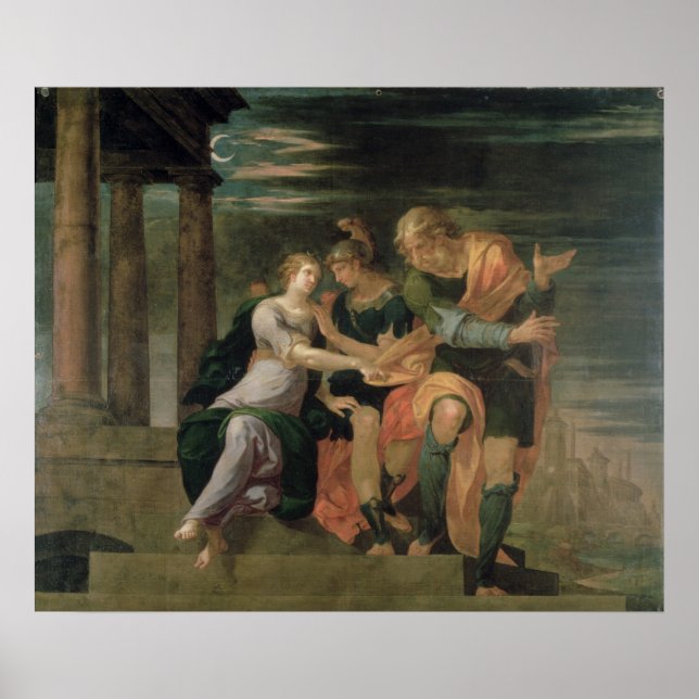 Póster Reunião das Agenes e Chariclea (Frente)