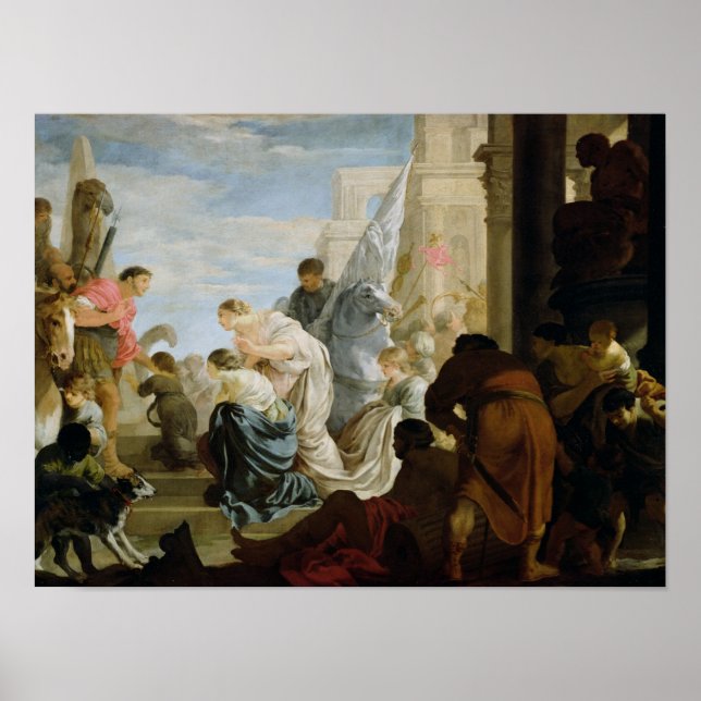 Póster Reunião de Anthony e Cleópatra, c.1645 (Frente)