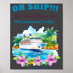 Poster Reunião de Família no Cruzeiro da Ilha Divertida
