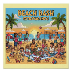 Póster Reunião de Praia